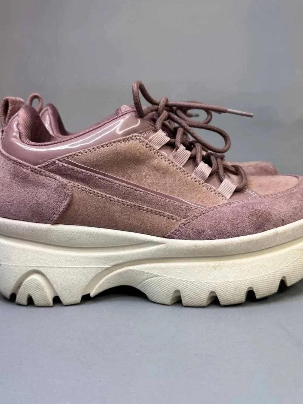 Madden Girl Pink Platform Sneakers Size 7,5